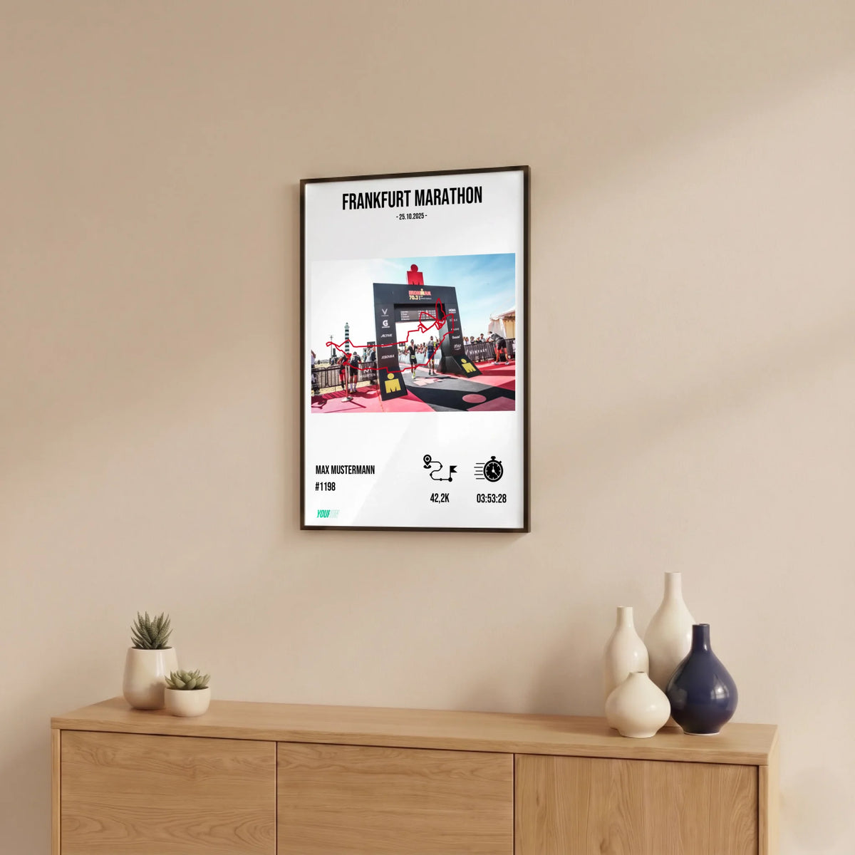 Finisher Poster mockup