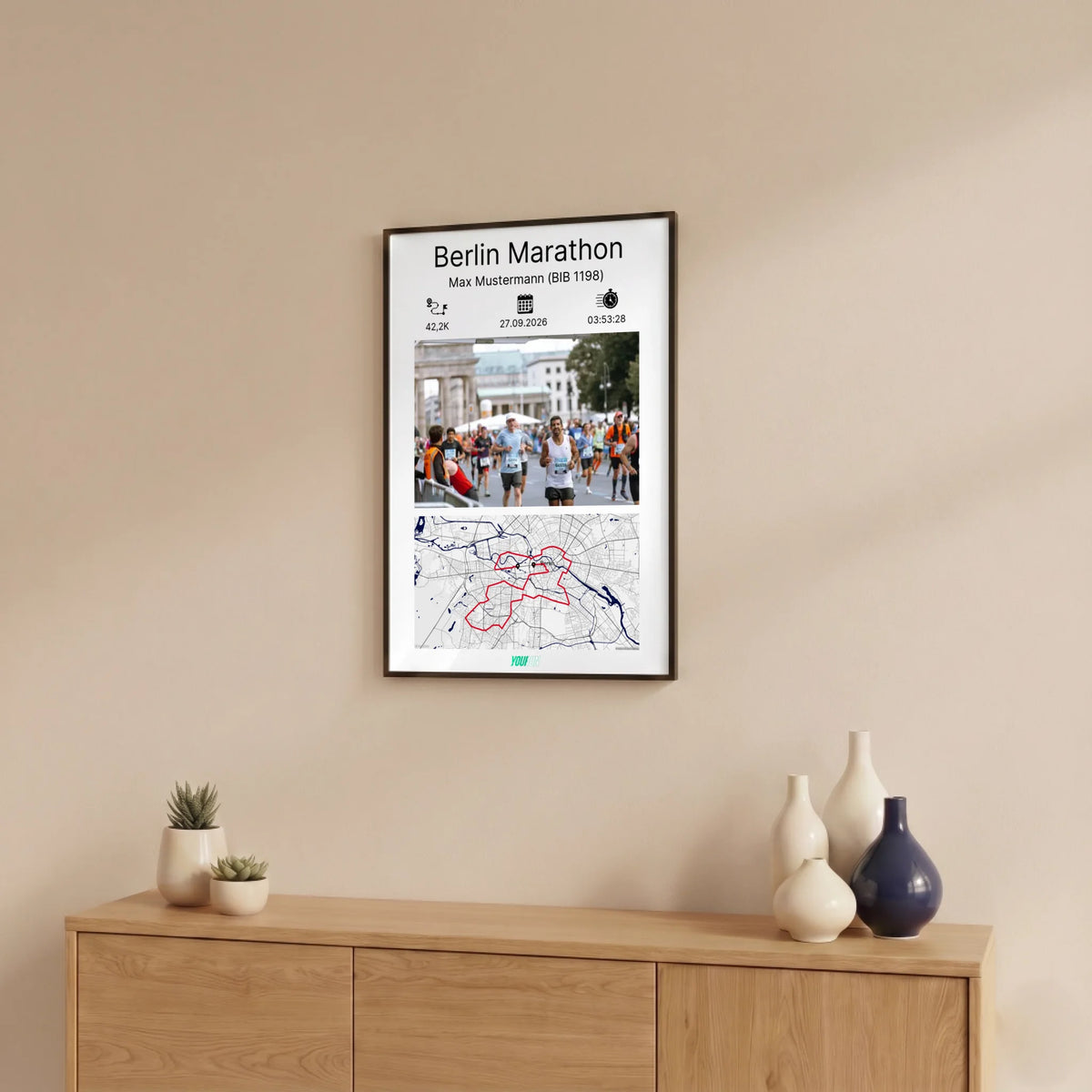 Finisher Poster mockup