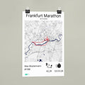 Finisher Poster personalisiert - GPX Upload
