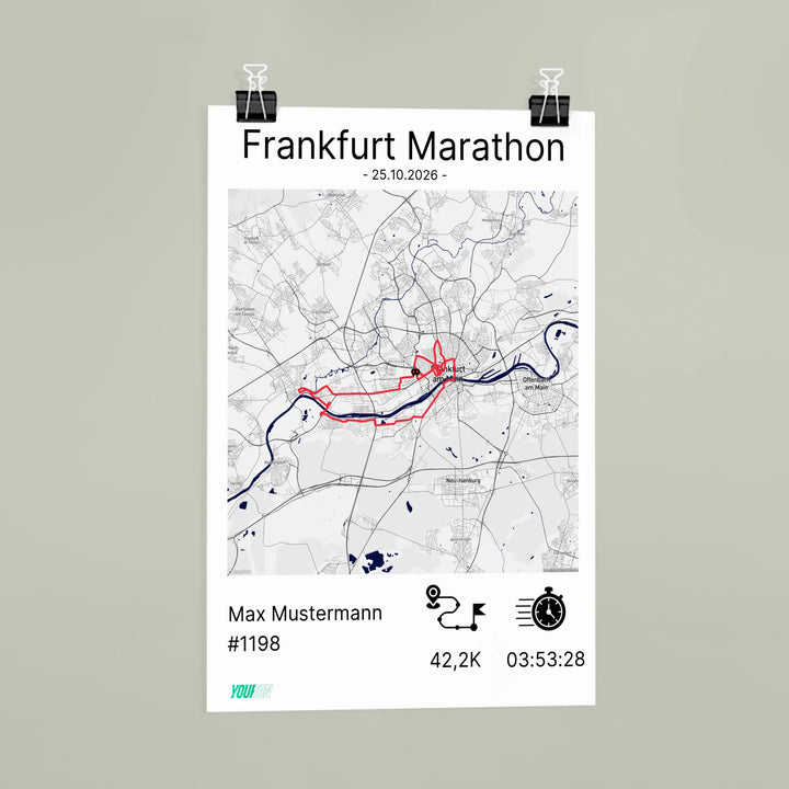 Finisher Poster personalized