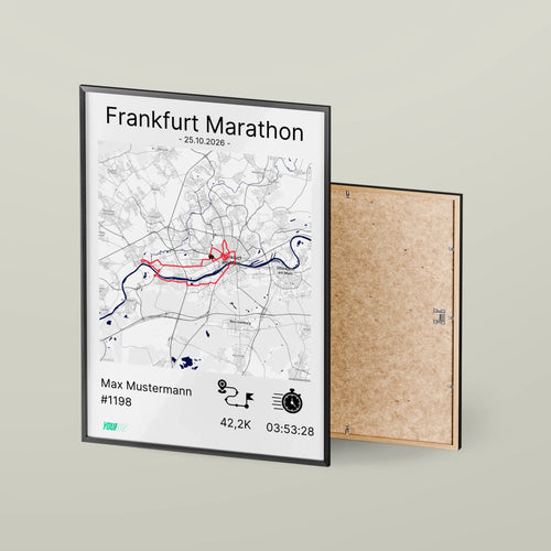 Finisher Poster personalisiert - GPX Upload