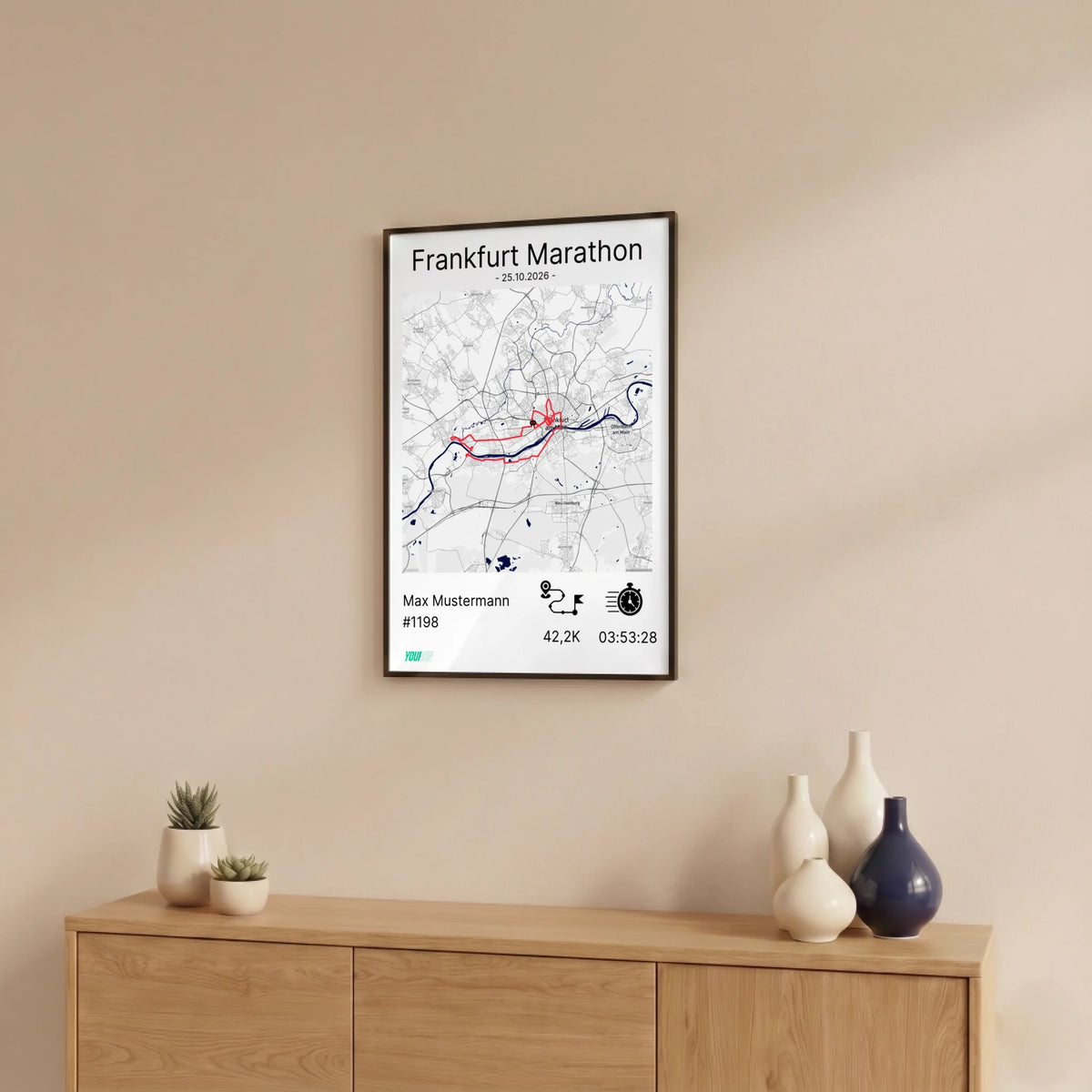Finisher Poster mockup