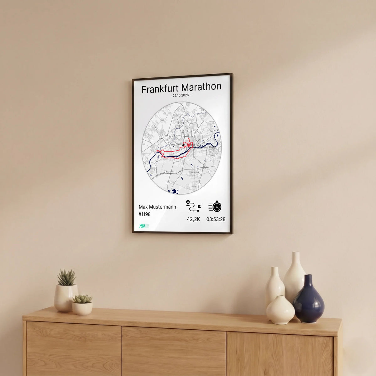 Finisher Poster mockup
