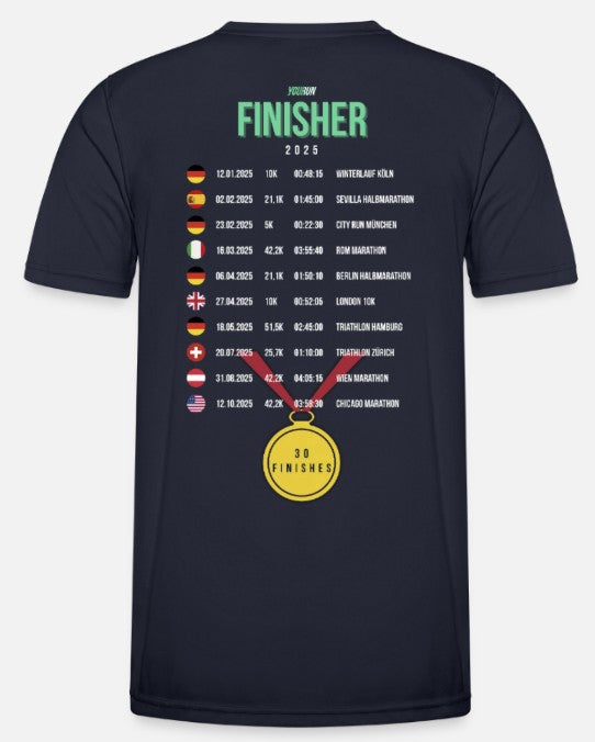 Backprint Shirt Your Run Finisher