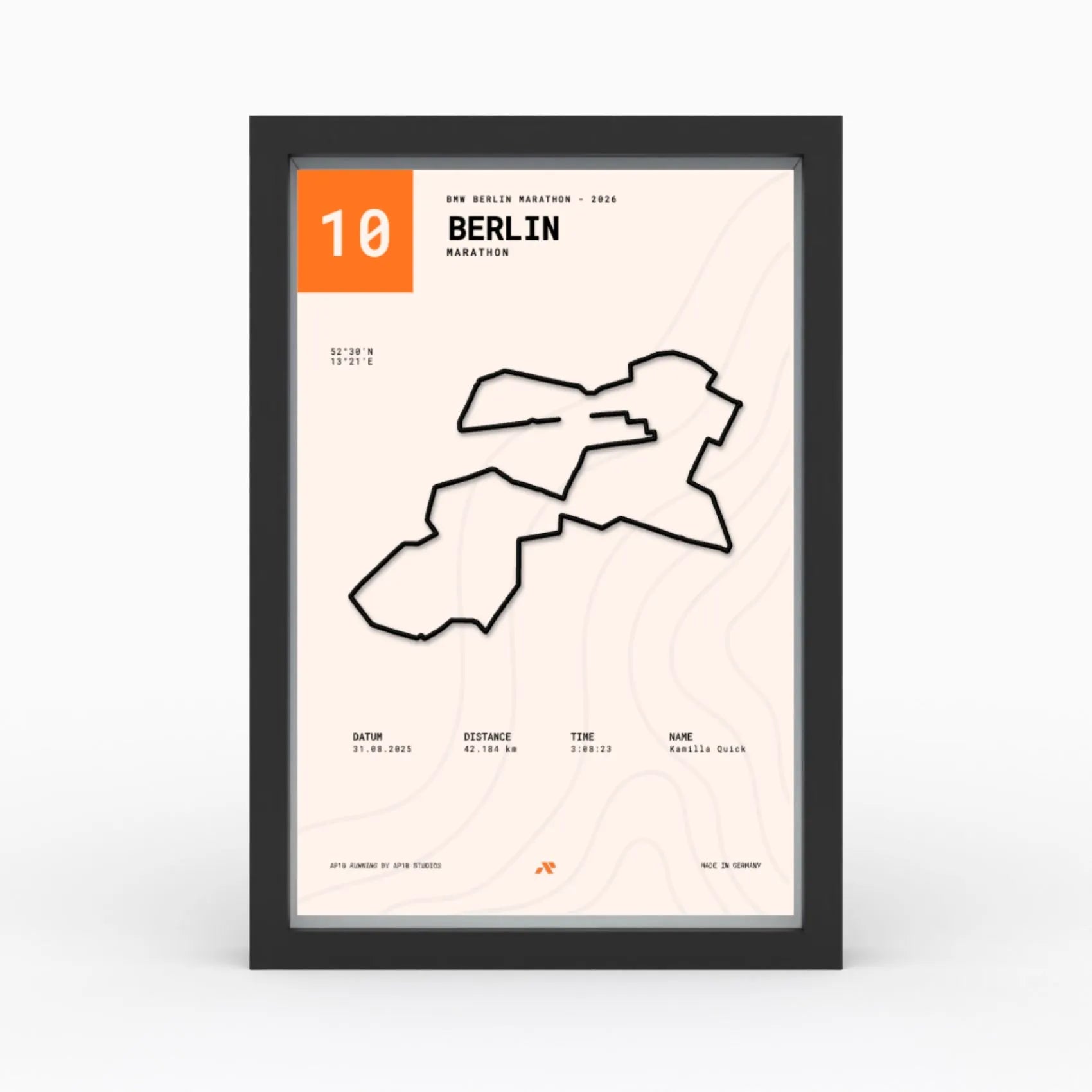 Editorial Finisher 3D Poster - personalisiert