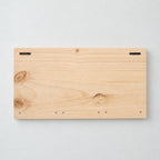 Finisher Board Holz Rueckseite