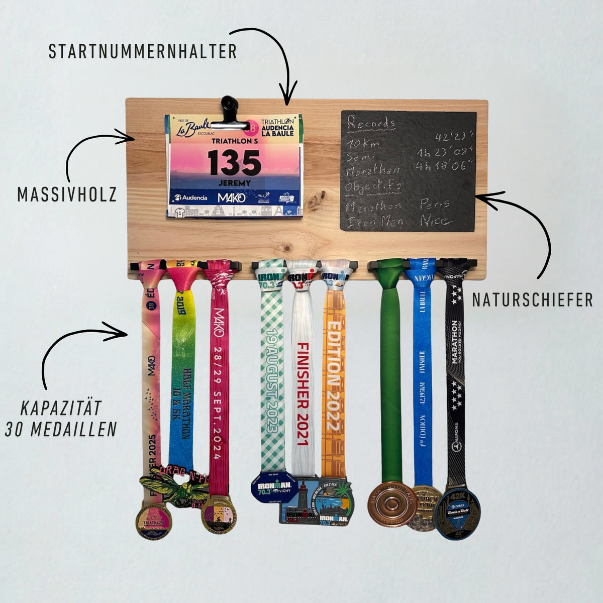 Features Medaillenhalter