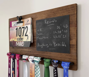 Finisherboard für Medaillen