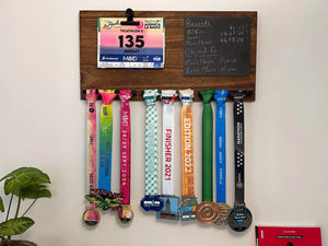 Finisher Board Laufen Triathlon brown