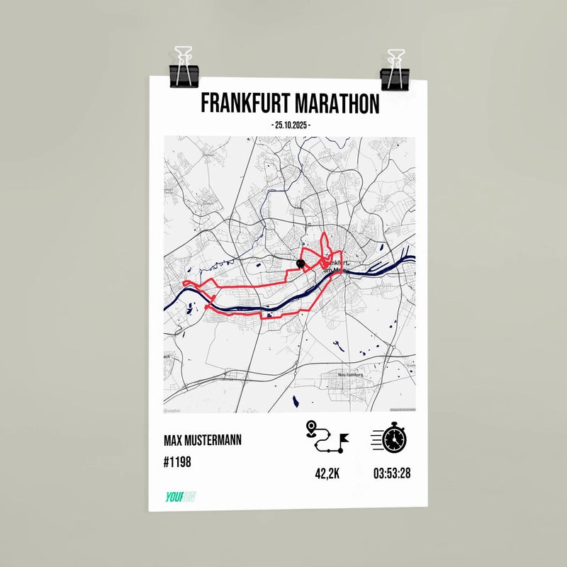 Finisher Poster personalisiert