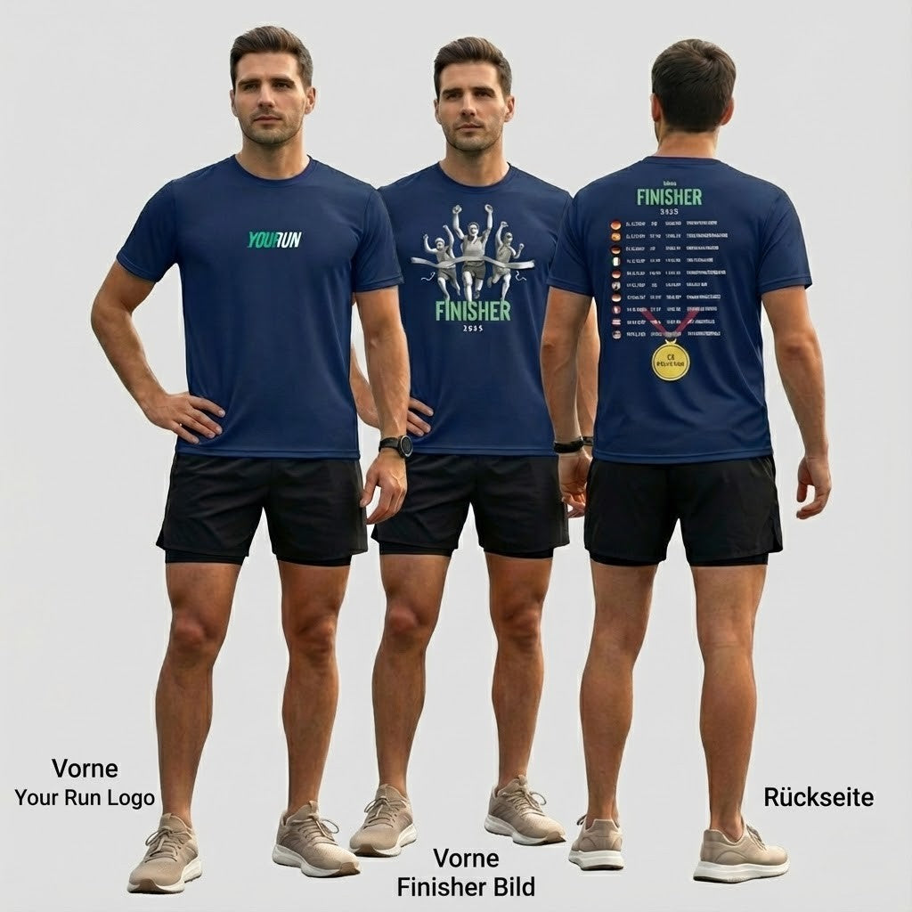 Ansicht Your Run Finisher Shirt