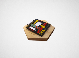 Medaillenhalter Holzwabe für Ausdauersport