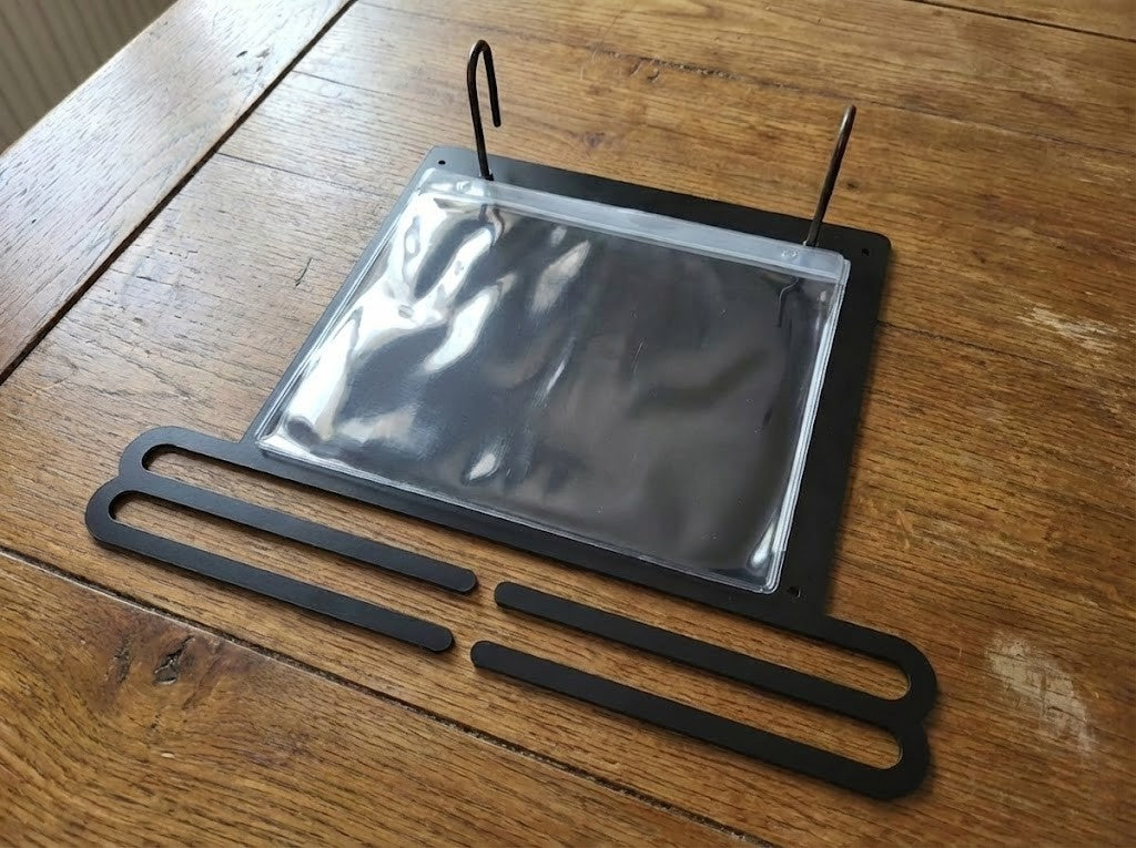 Medaillenhalter mit Startnummernablage