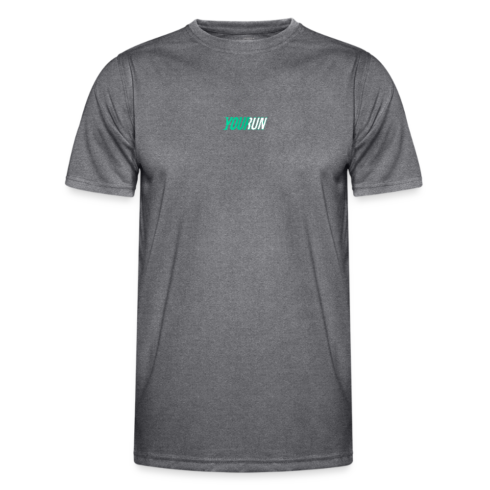 Your Run Funktionsshirt - dunkle Melange 