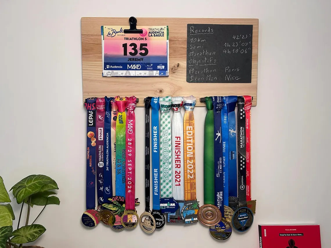 Finisher-Board aus Massivholz