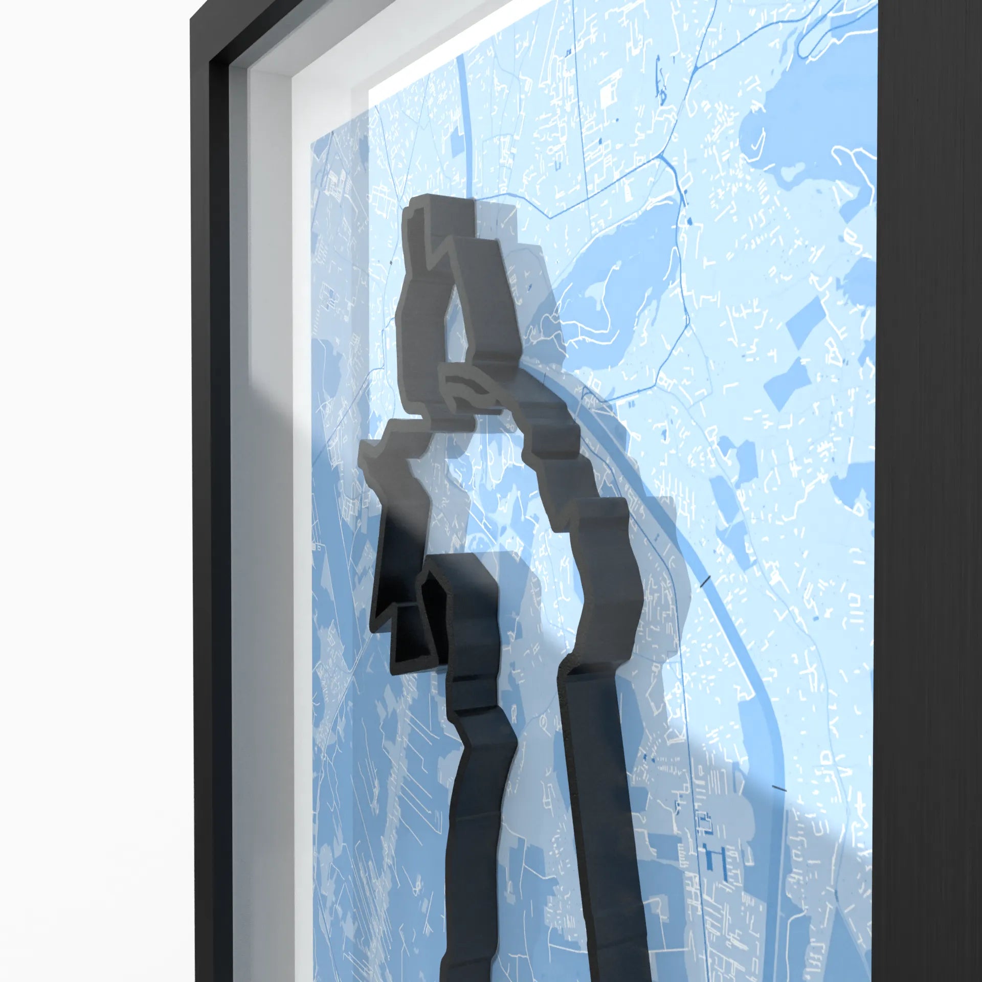 Klassik Finisher 3D Poster - personalisiert