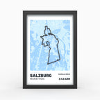 Klassik Finisher 3D Poster - personalisiert